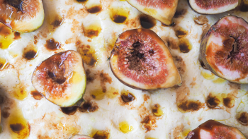 Focaccia sa smokvama i pecorinom bez glutena