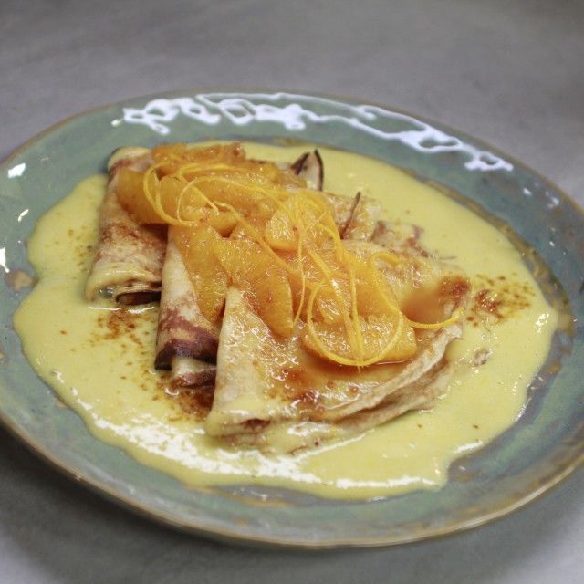 Crêpe Suzette (palačinke u umaku od naranče)