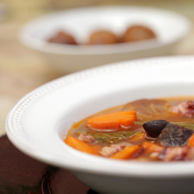 Portugalska kamena juha s hobotnicom