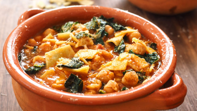 Tjestenina sa slanutkom i toskanskim zeljem