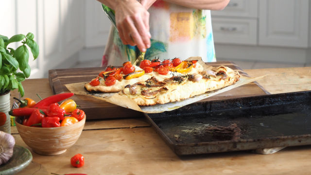 Schiacciata na 2 načina