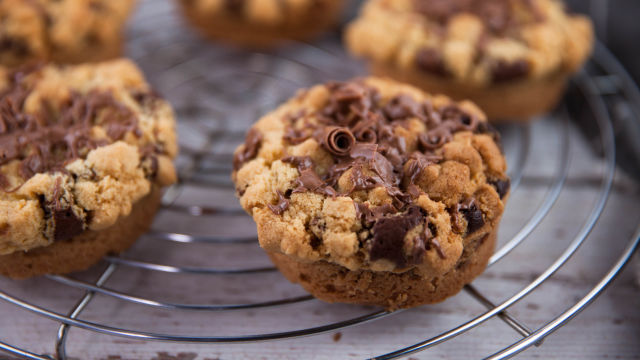 Pečeni tart od čokolade, kave i karamele