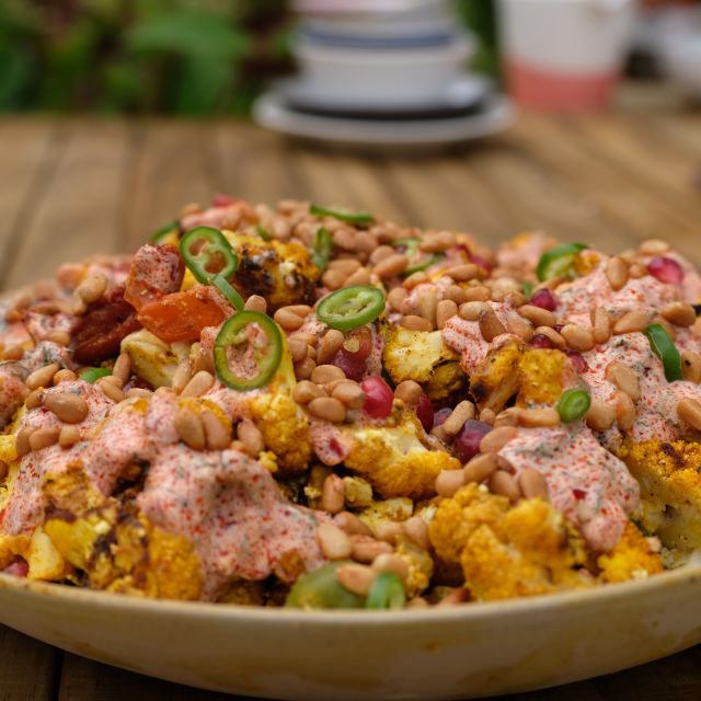 Salata od cvjetače na roštilju