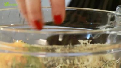 Crocantes de Queijo, Curgete e Cenoura