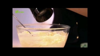 Tarte folhada de queijo e doce de abóbora