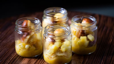 Babá em Calda Exótica, Ananás e Especiarias