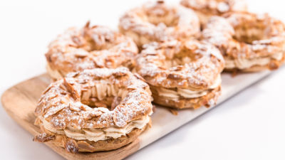 Paris-Brest de Avelã, Caramelo e Praliné