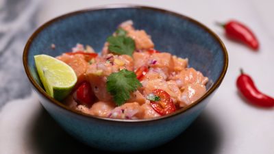 Ceviche de Salmão