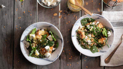 Salada de Lentilhas Doces