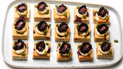 Financier de Pistácio, Creme de Mascarpone e Amoras