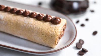 Torta de Maracujá e Chocolate Negro