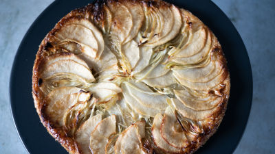 Tarte Fina de Maçã e Funcho