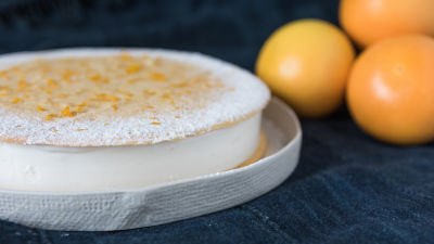 Sandwich Familiar, com Mousse Gelada de Poejo e Laranja