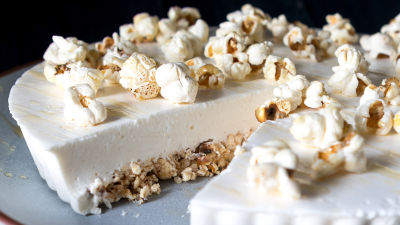 Tarte de Pipocas com Mel