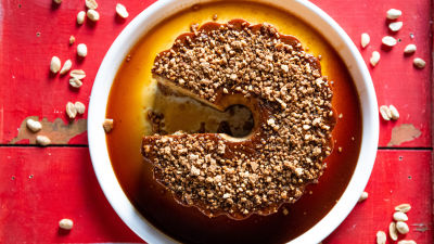Pudim de Amendoim