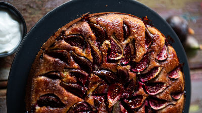 Bolo de Figos e Amêndoa