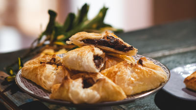 Trouxas de Chocolate e Avelãs