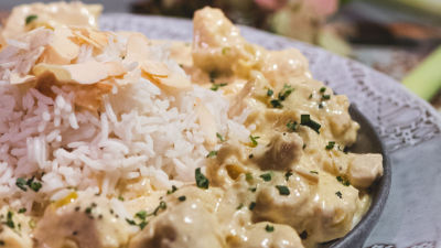 Frango com Erva Príncipe