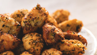 Pastéis de Alho-Francês