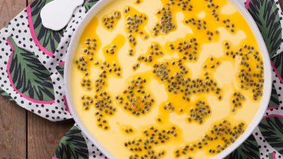 Mousse de Manga Sem Açúcar