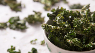 Chips de Couve Frisada