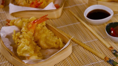 Tempura de Camarão