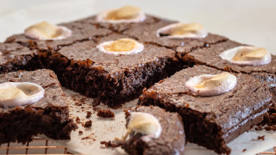 Brownie com Marshmallow