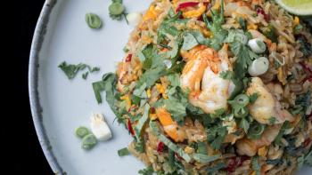 Arroz Thai de Camarão