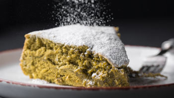 Bolo Castella com Matcha