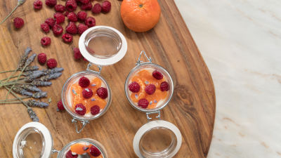 Panna cotta de Frasco