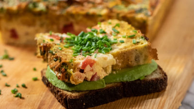 Tortilha de Salmão Fumado