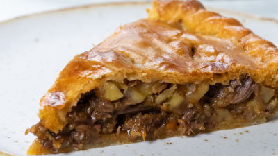 Empada de Rabo de Boi com Castanhas do Marvão