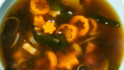 Sopa de Miso com Estrelinhas