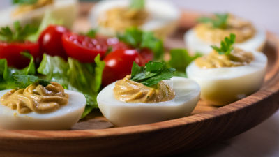 Ovos Recheados com Atum