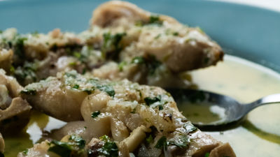 Pezinhos de coentrada