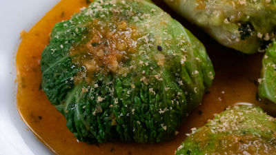 Trouxas de Litão com grão