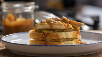 Bolo de Banana e Ginguba