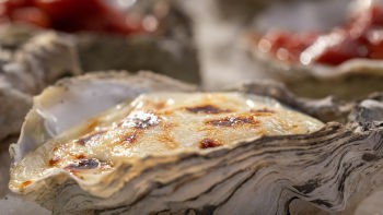 Ostras Gratinadas