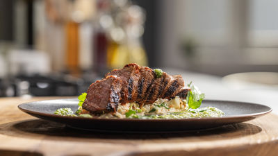 Presa de Porco com Coleslaw