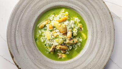 Arroz de Lingueirão com Lima e Limão