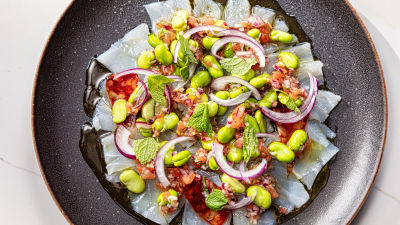 Carpaccio de Bacalhau