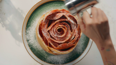 Bolo de Morango em Camadas Finas
