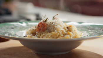 Arrozoto de Bacalhau