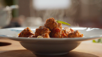 Mini Almôndegas de Salsicha