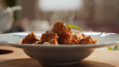 Mini Almôndegas de Salsicha