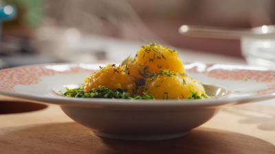 Híbrido Dourado de Batata e Couve