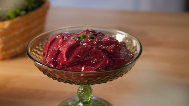 Gelado de Frutos Vermelhos