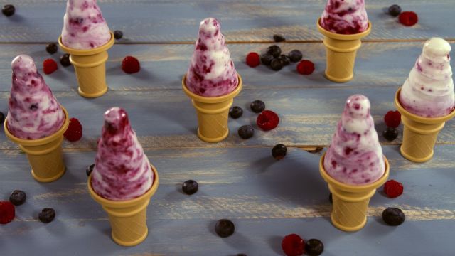 Gelado de Frutos do Bosque