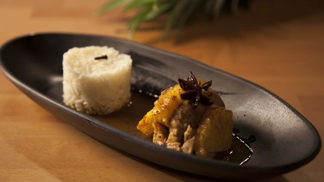 Lombo de Porco com Ananás e Especiarias