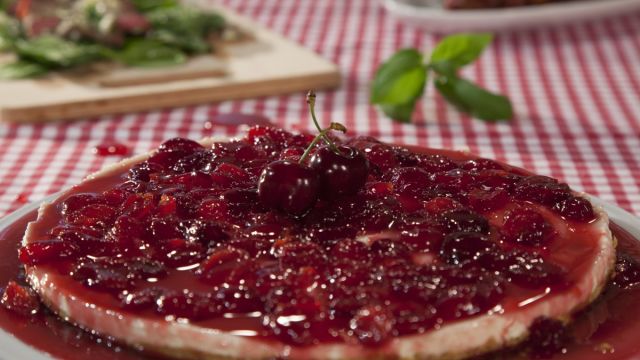 Cheesecake de Cereja